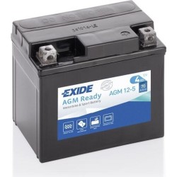 Bateria de mota Exide AGM12-5 12V 4Ah 70A AGM - 1